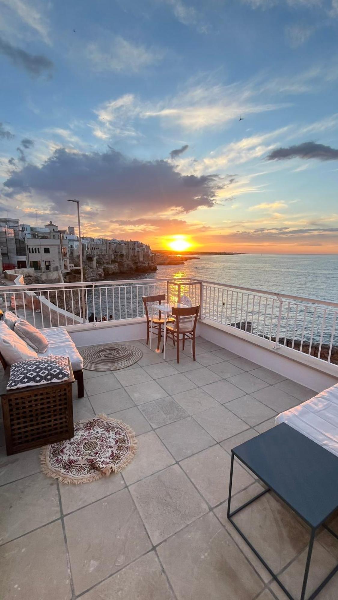 Bella Vista Grotta Ardito Polignano a Mare Bagian luar foto