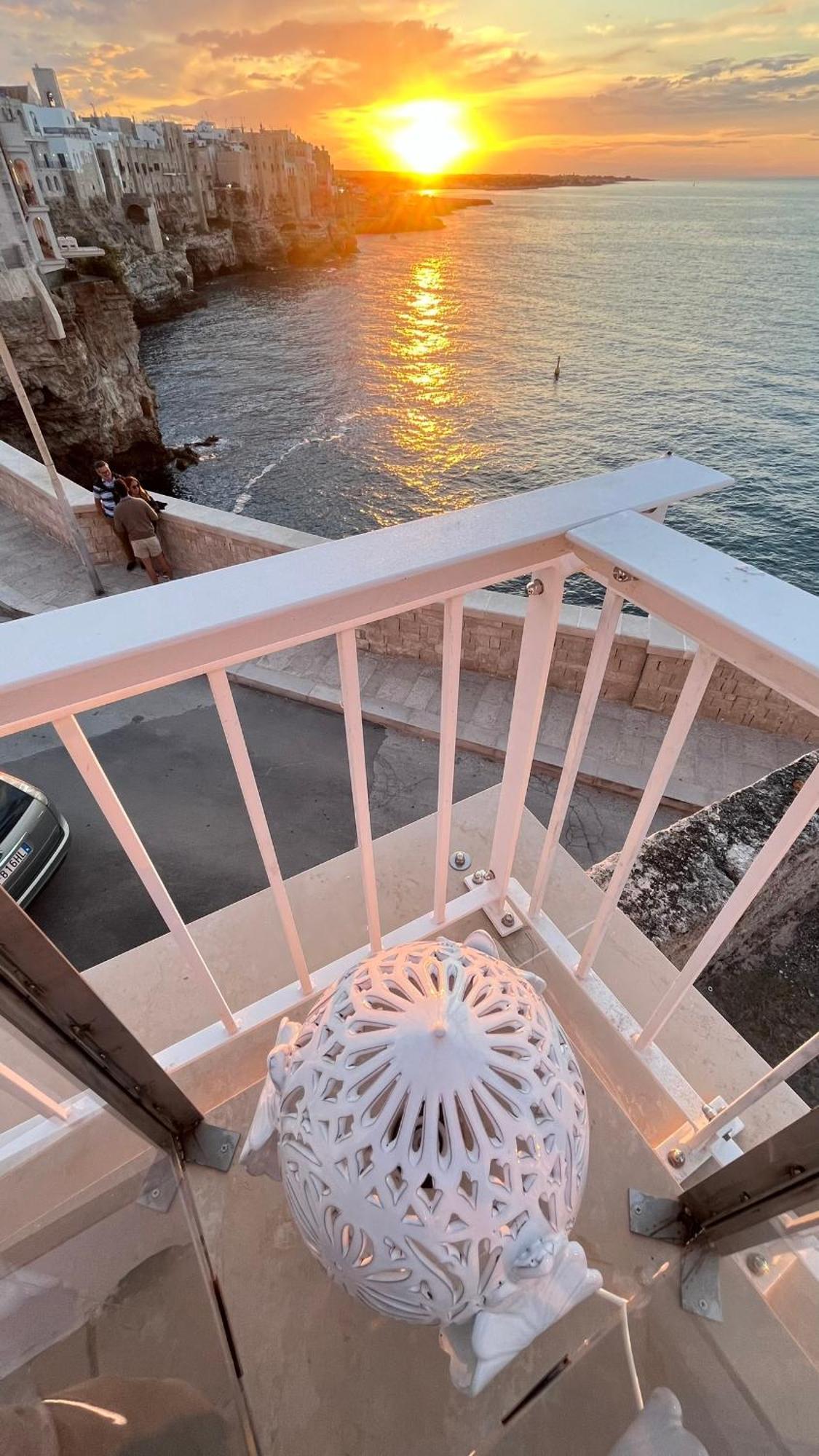 Bella Vista Grotta Ardito Polignano a Mare Bagian luar foto