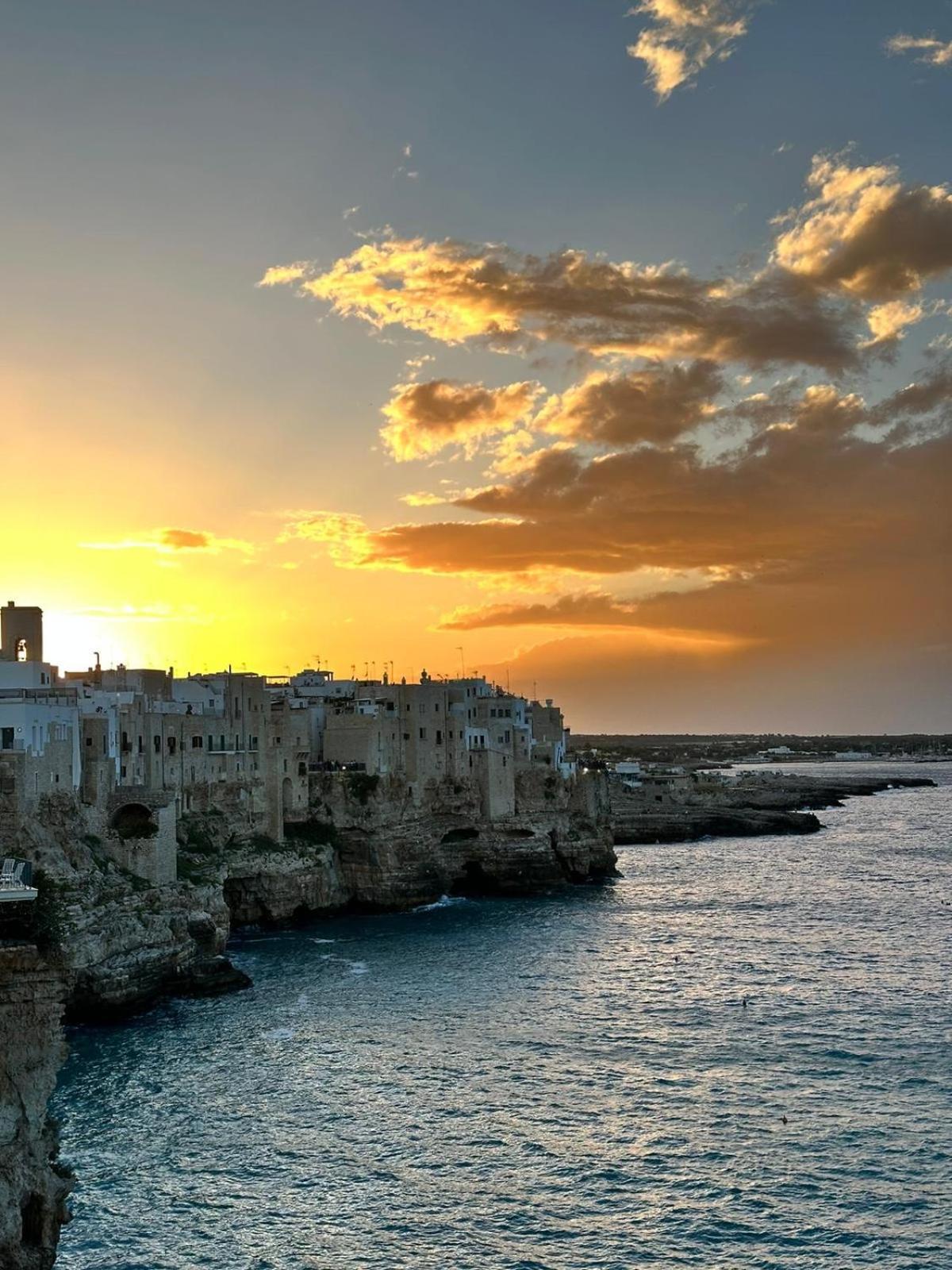 Bella Vista Grotta Ardito Polignano a Mare Bagian luar foto